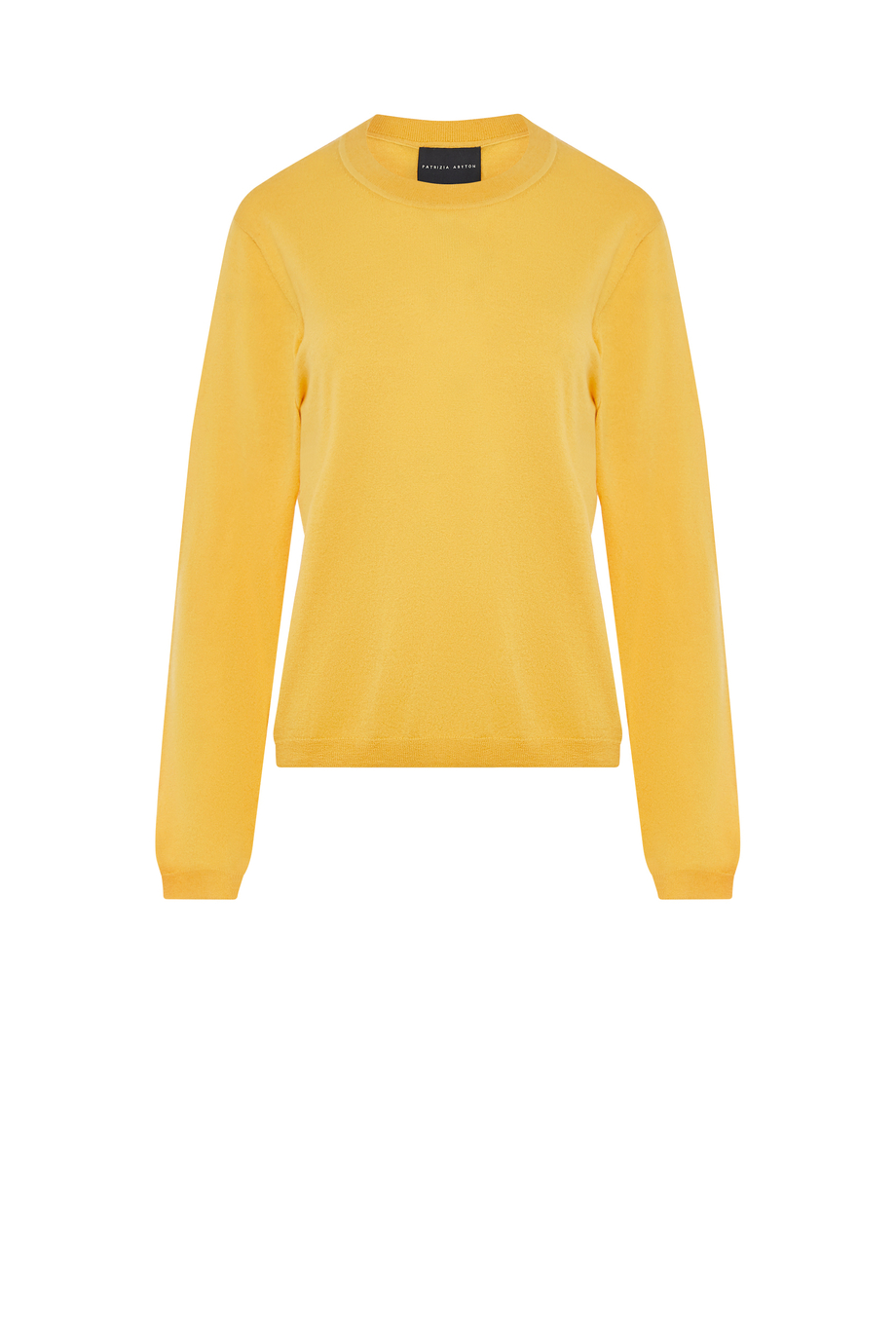 Žlutá halenka z merino vlny s dlouhým rukávem - Patrizia Aryton Žlutá halenka z merino vlny s dlouhým rukávem - Patrizia Aryton