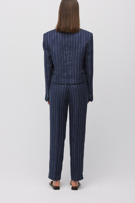 Kalhoty s proužkem tennis do kostýmu 