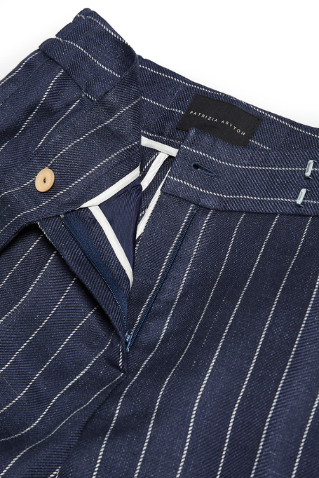 Kalhoty s proužkem tennis do kostýmu - Patrizia Aryton