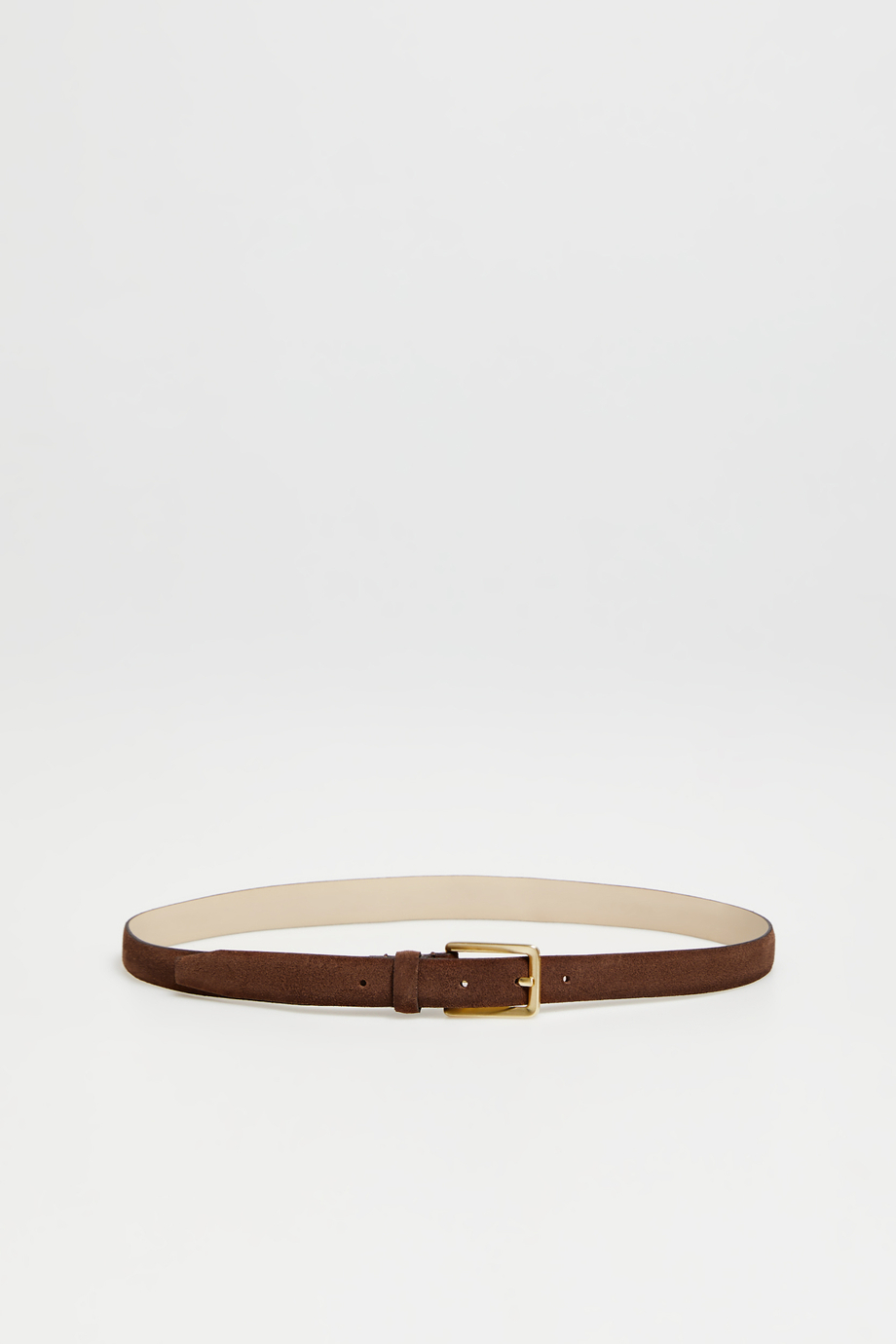 Hnědý pásek ze semišové kůže - Patrizia Aryton Hnědý pásek ze semišové kůže - Patrizia Aryton