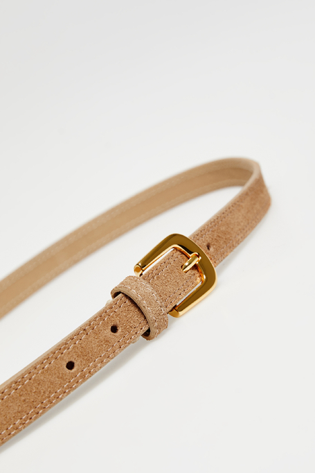 Pásek ze semišové kůže - Patrizia Aryton