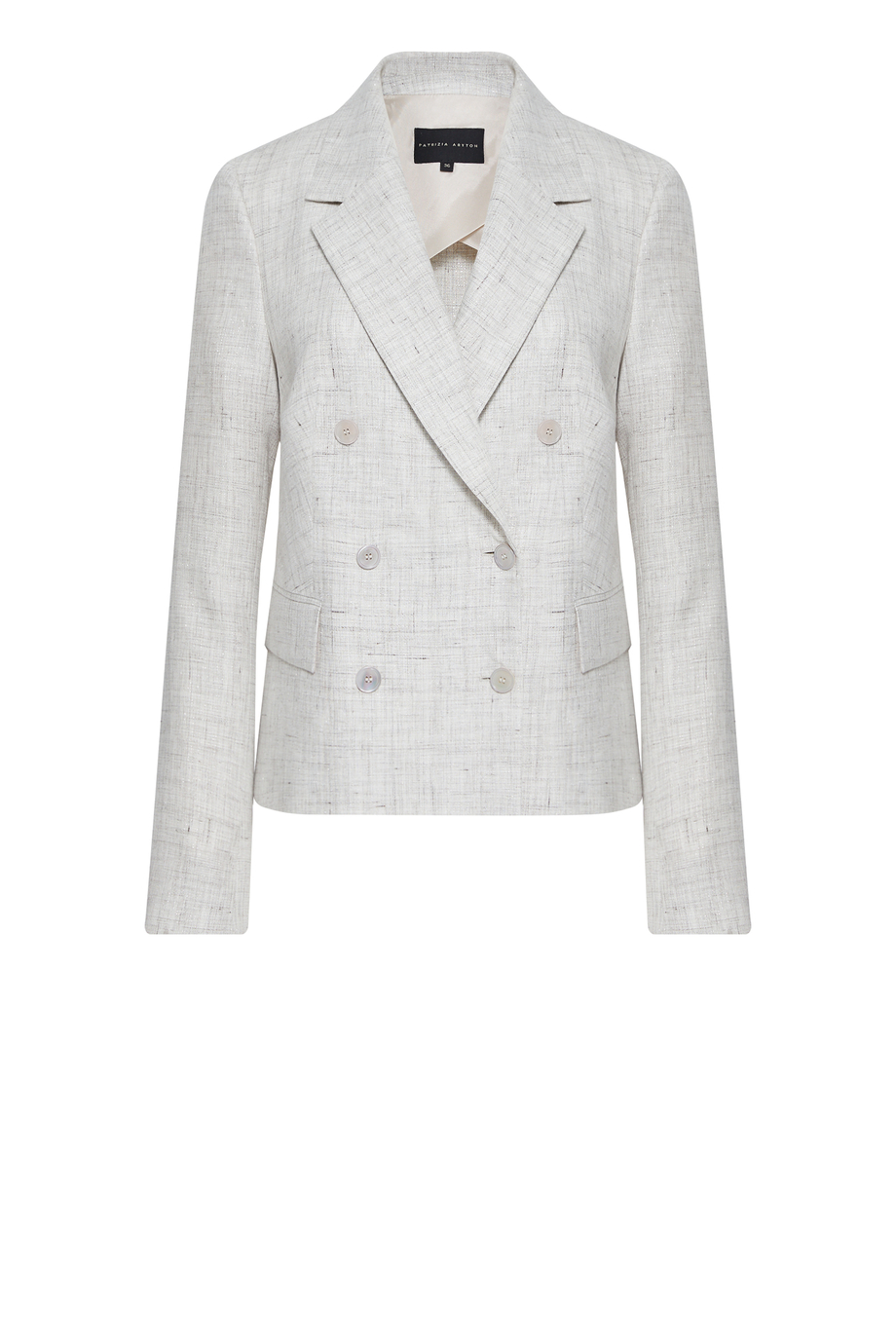 Béžové lněné sako do kostýmu Béžové lněné sako do kostýmu