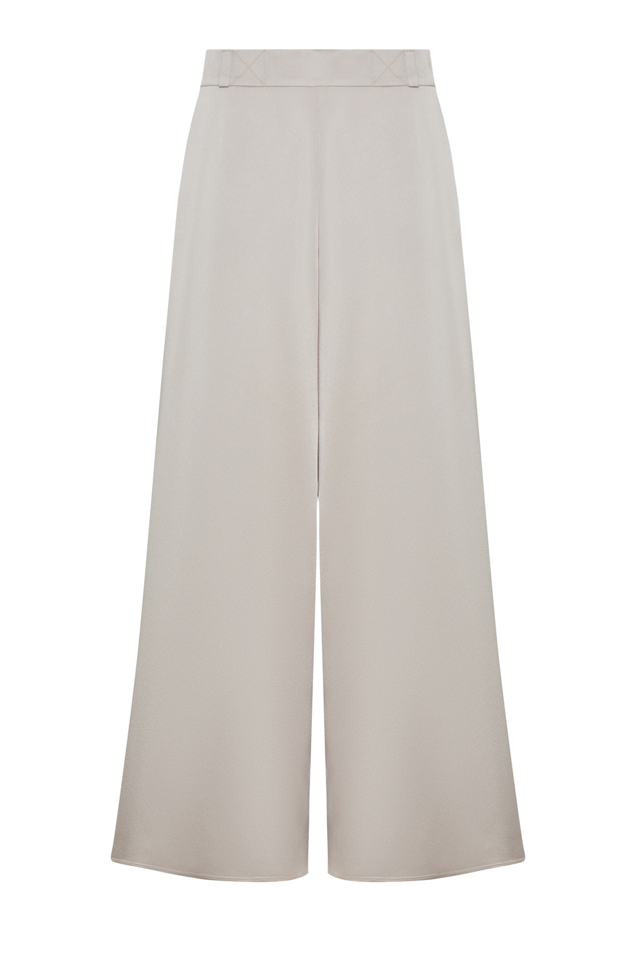 Béžové kalhoty se širokou nohavicí - Patrizia Aryton Béžové kalhoty se širokou nohavicí - Patrizia Aryton