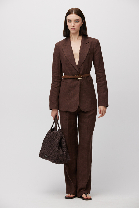 Hn�d� ln�n� sako do kost�mu