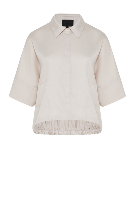 Bomber halenka ze směsi lnu a lyocellu