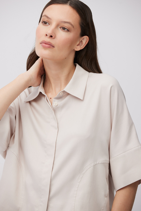 Bomber halenka ze směsi lnu a lyocellu - Patrizia Aryton