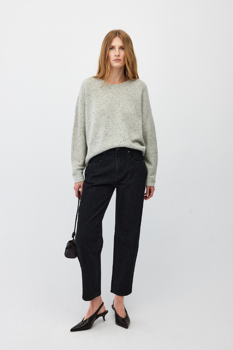 Tmavì edé mom jeans