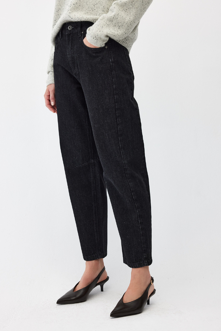 Tmavì edé mom jeans